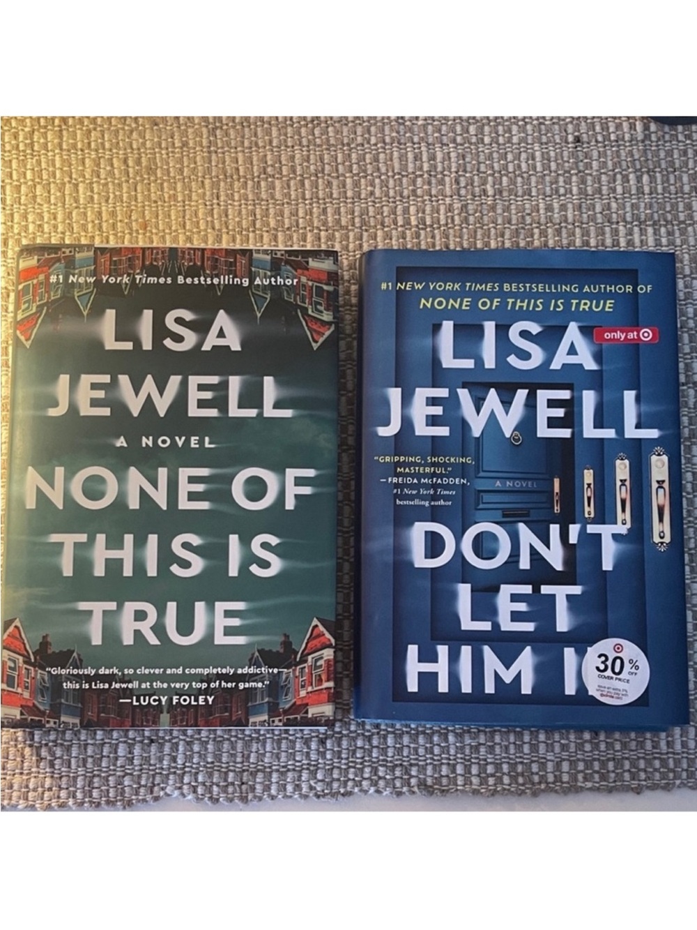 Lisa Jewell Hardcover Book Lot - Green & Blue Covers